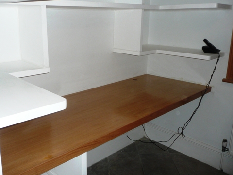 custom house shelves