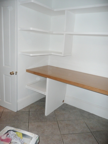 custom house shelves